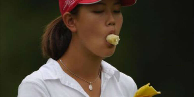 Michelle Wie Essentially Blames “Hormonal Mood Swings” For Making Caddie’s Life Miserable This Year