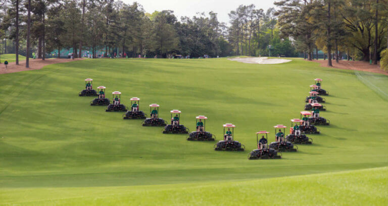 WATCH: Rare Footage Of Masters Course Preparation