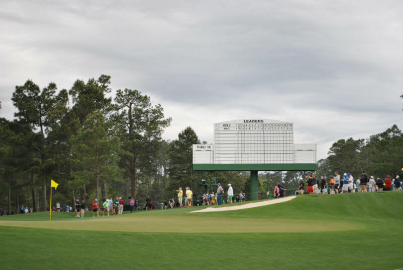 17th Hole, Nandina, Augusta National Golf Club