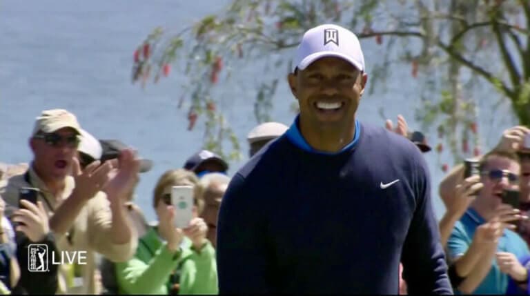 WATCH: Tiger Woods Pours In 71-Footer For Birdie At Arnold Palmer Invitational