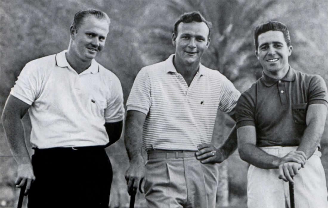 Jack Nicklaus, Arnold Palmer, Gary Player 1963