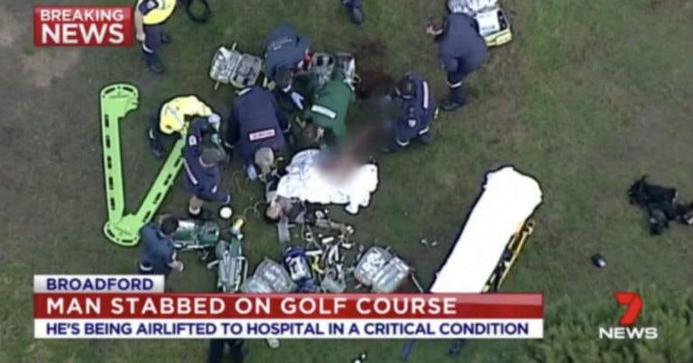 Breach Of Etiquette: Man Nearly Dies After Being Stabbed On Golf Course