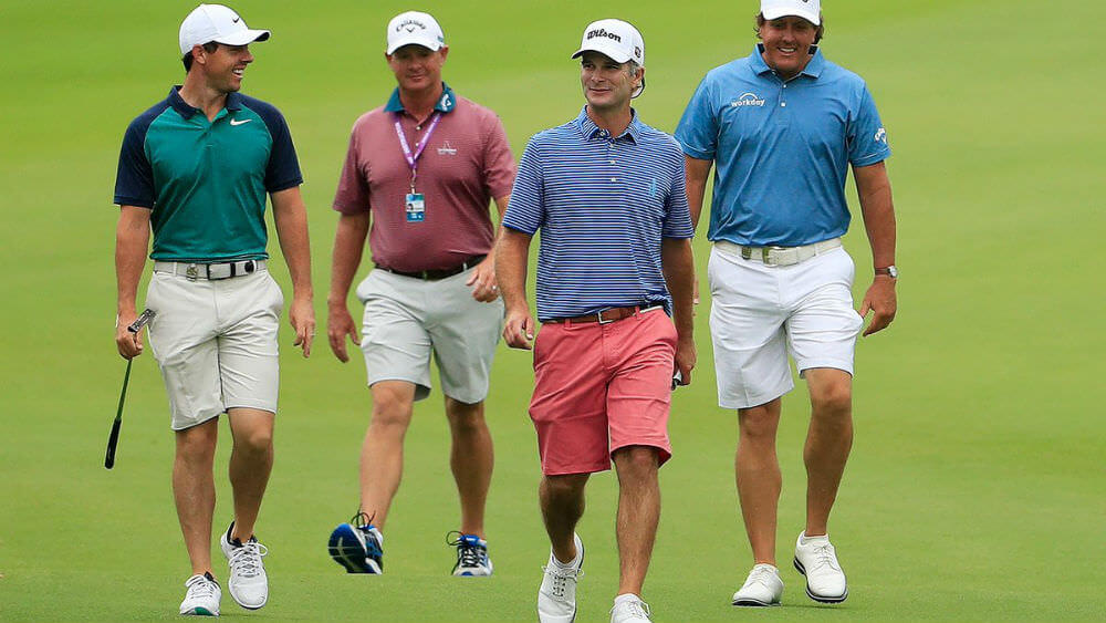 Pros in shorts PGA Tour