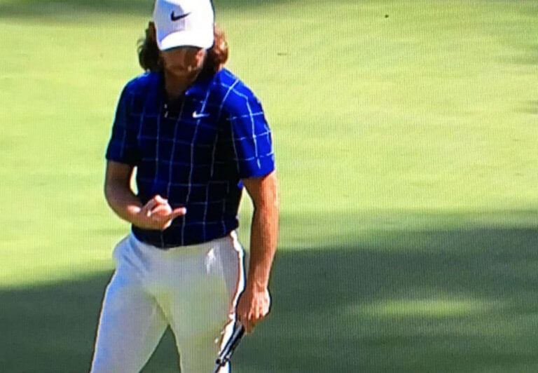 Fleetwood Allegedly Flips Off The 13th Hole At Augusta National