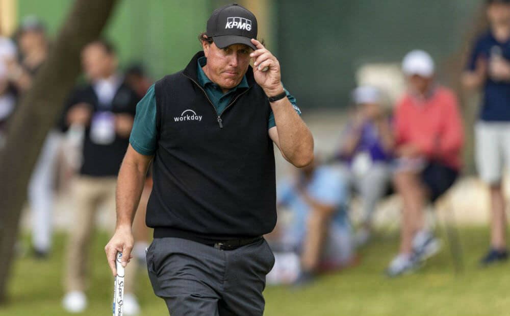 WATCH: Phil Mickelson Demonstrates The Old “Two Balls, One Cup” Trick To Perfection