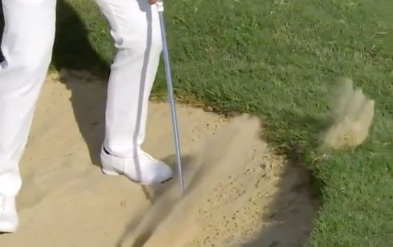 WATCH: This Slow-Mo Replay Of A Pro Blasting Through A Bunker Is Mesmerizing