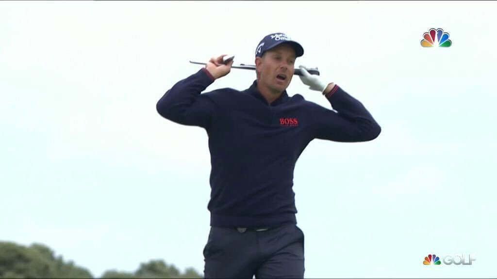 WATCH: Stenson Snaps Club In Two Like A Pro