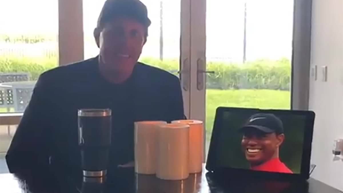 Phil Mickelson Phireside Chat Tiger Woods
