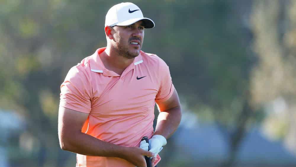 Brooks Koepka watches his ball at the 2020 Arnold Palmer Invitational | Two Inches Short