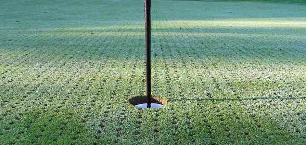 Aerated greens | Two Inches Short