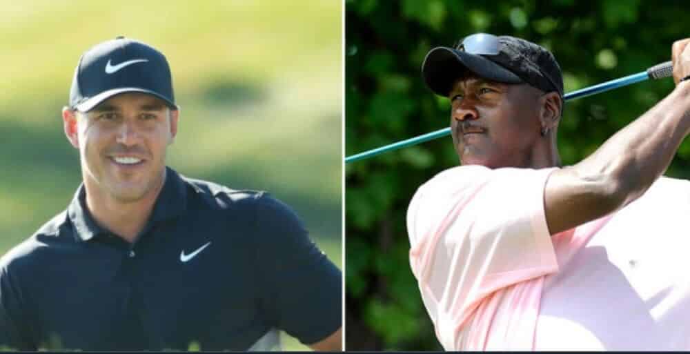 That time Brooks Koepka talked smack to Michael Jordan and lost