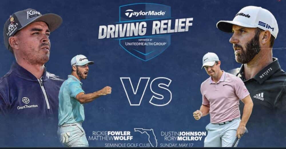 Come for Rory/DJ vs Rickie/Wolff LIVE, stay for Seminole Golf Club