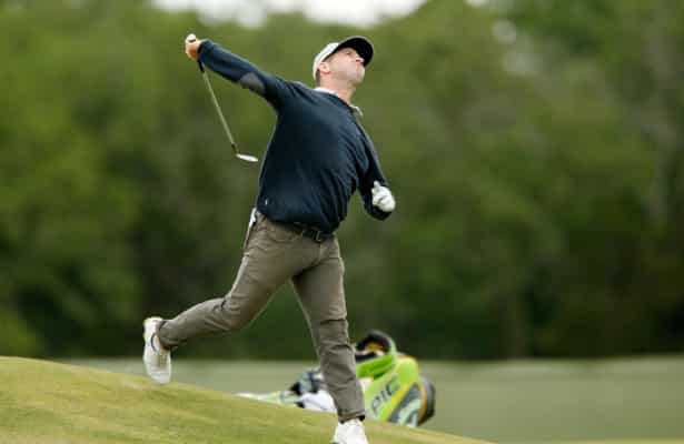 throwing a golf club | Two Inches Short